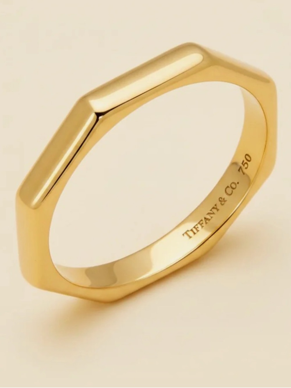 18K Tiffany & Co. Yellow Gold Perfect Heirloom Wedding Band
